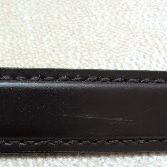 Lauren Ralph Lauren Houndstooth Brown Leather Shoulder Bag Y2K Preppy Vintage - Picture 11 of 14